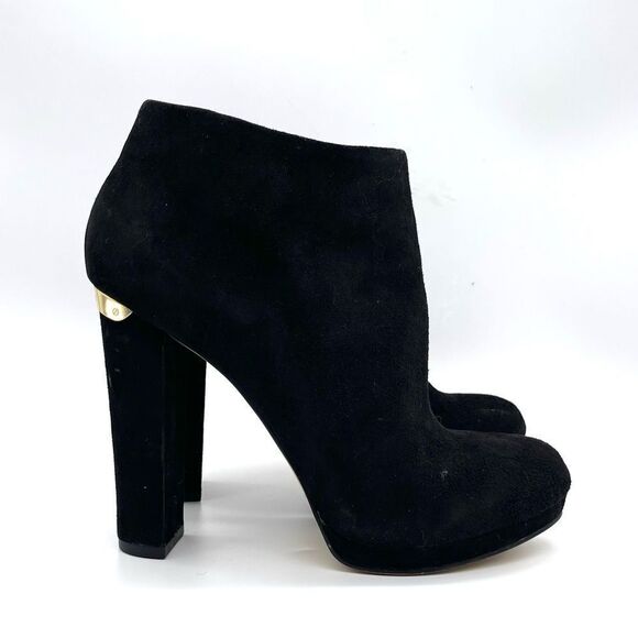 Michael Michael Kors Haven Bootie Leather Suede size 7.5 - Picture 1 of 10
